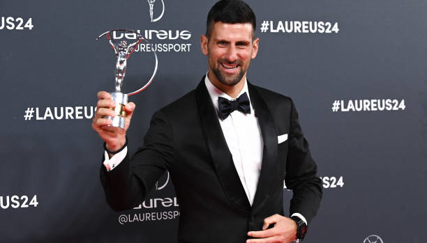 Джокович отримав нагороду "Спортсмен року" від Laureus World Sports Awards