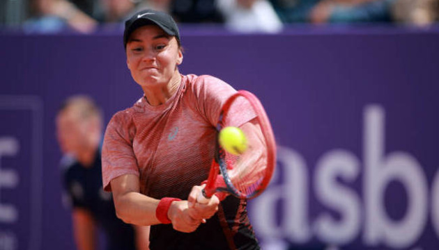 Калініна вийшла до півфіналу турніру WTA 250 у Страсбурзі