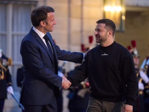 Макрон анонсував візит Зеленського до Франції наступного тижня