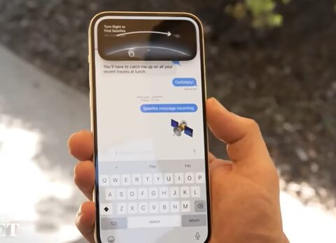 Apple показала, як працює супутниковий зв’язок на iPhone