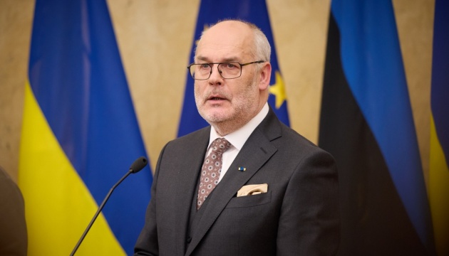 Президент Естонії прибув до Києва