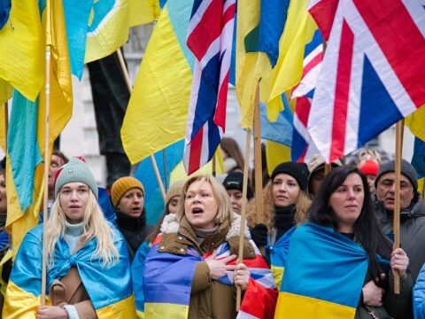 У Лондоні українська громада утворила «Ланцюг єдності»