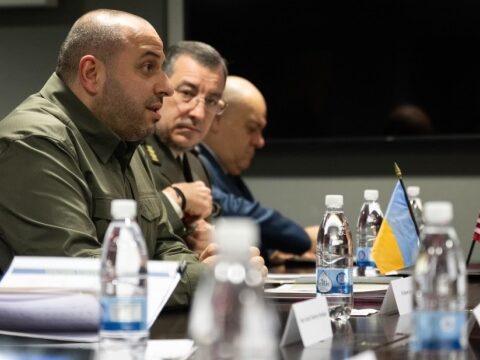 Умєров провів зустріч з Остіном у рамках «Рамштайну»