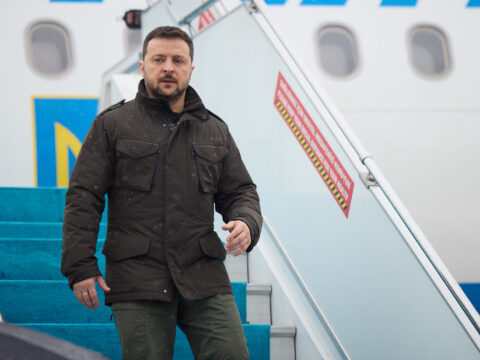 Зеленський прибув у Давос
