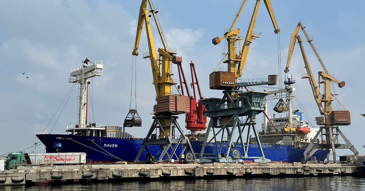 У першому кварталі українські порти обробили 23 мільйони тонн вантажів