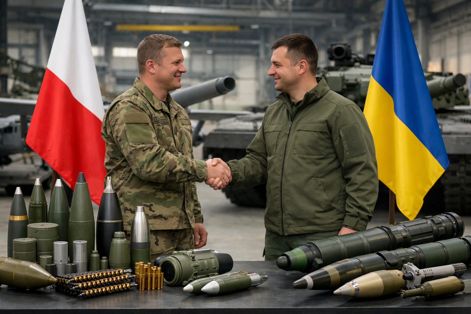 Польща та Україна уклали угоду про спільне виробництво зброї та боєприпасів