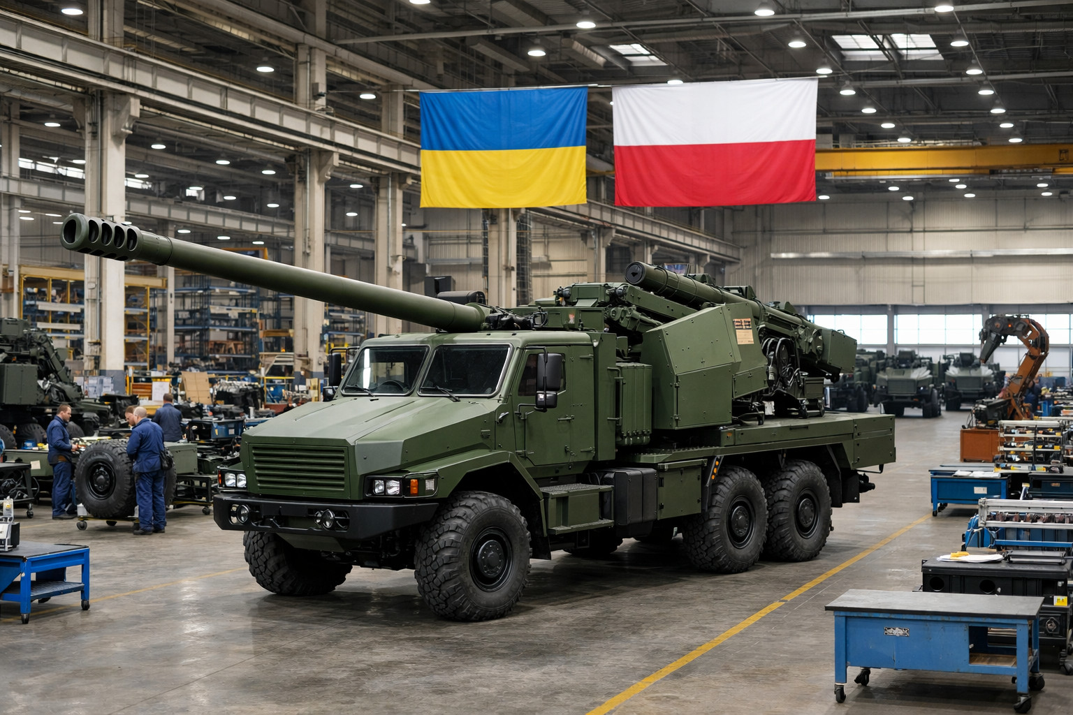 Україна та Польща запускають спільне виробництво артилерійських систем 'Богдана' на території ЄС