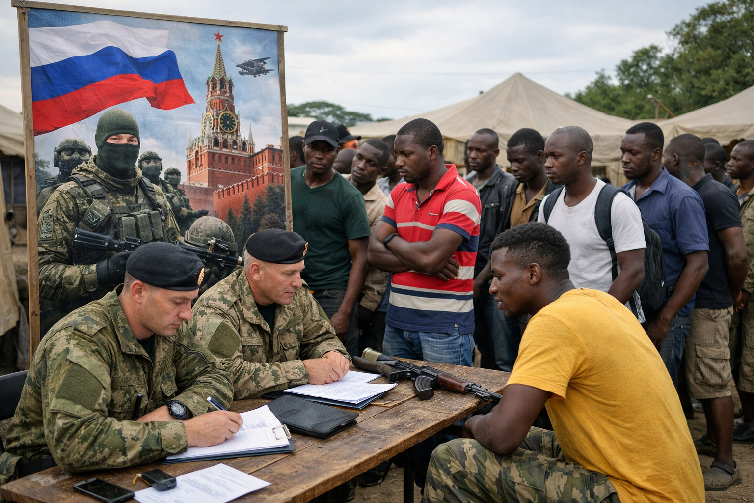 Кремлівська вербування африканців: мережі набору найманців для війни в Україні викликають обурення на континенті