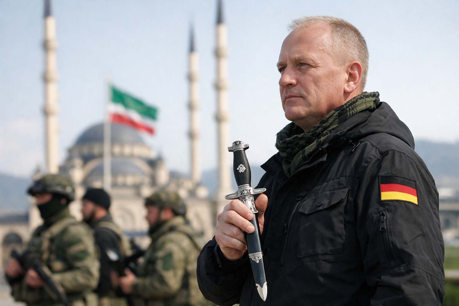 Функціонер AfD з нацистським кортиком у Чечні: політичний скандал у Європі