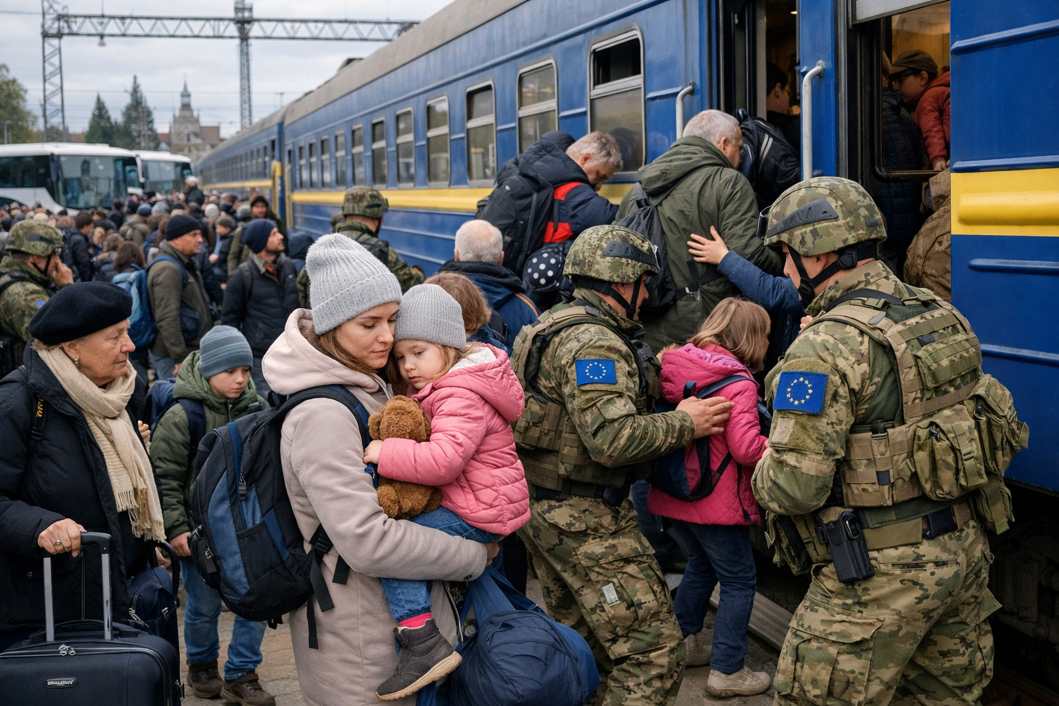 Європа запозичує український досвід масової евакуації для захисту від російської агресії