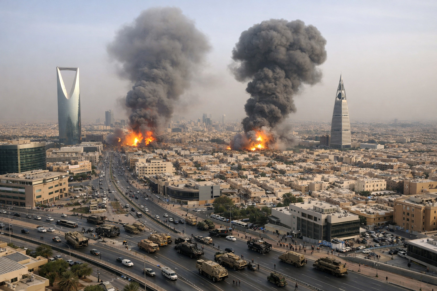 Іранські ракети влучили в Ер-Ріяд: Саудівська Аравія привела війська в стан бойової готовності