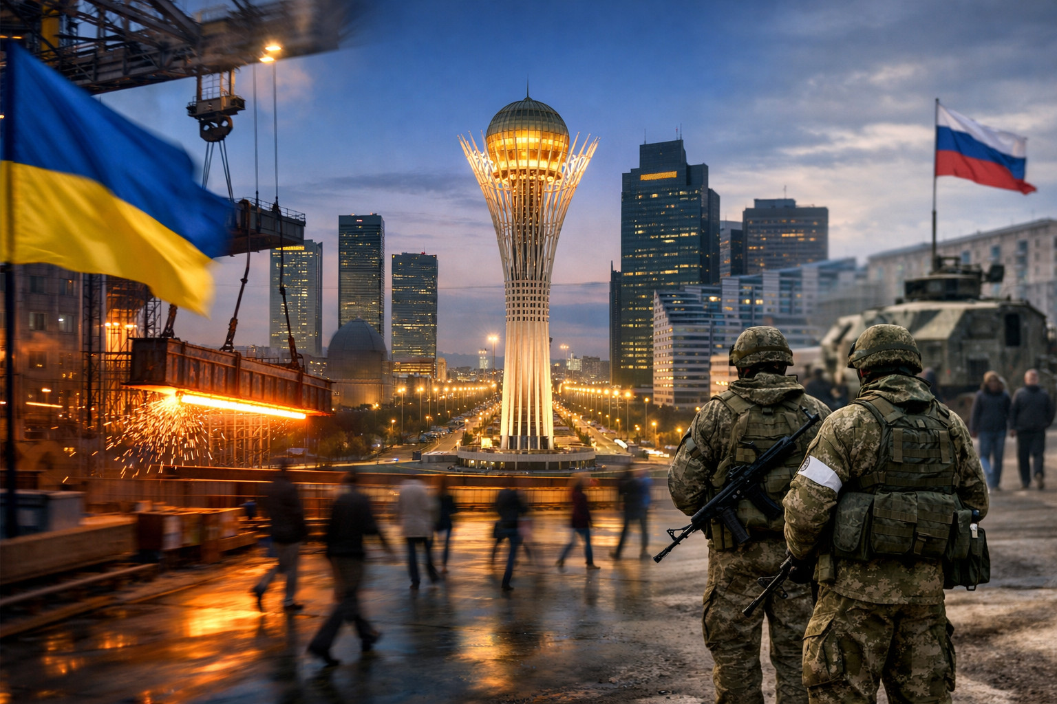 Українська сталь будує Європу, а Росія втрачає вплив у Казахстані та давить на окуповані території