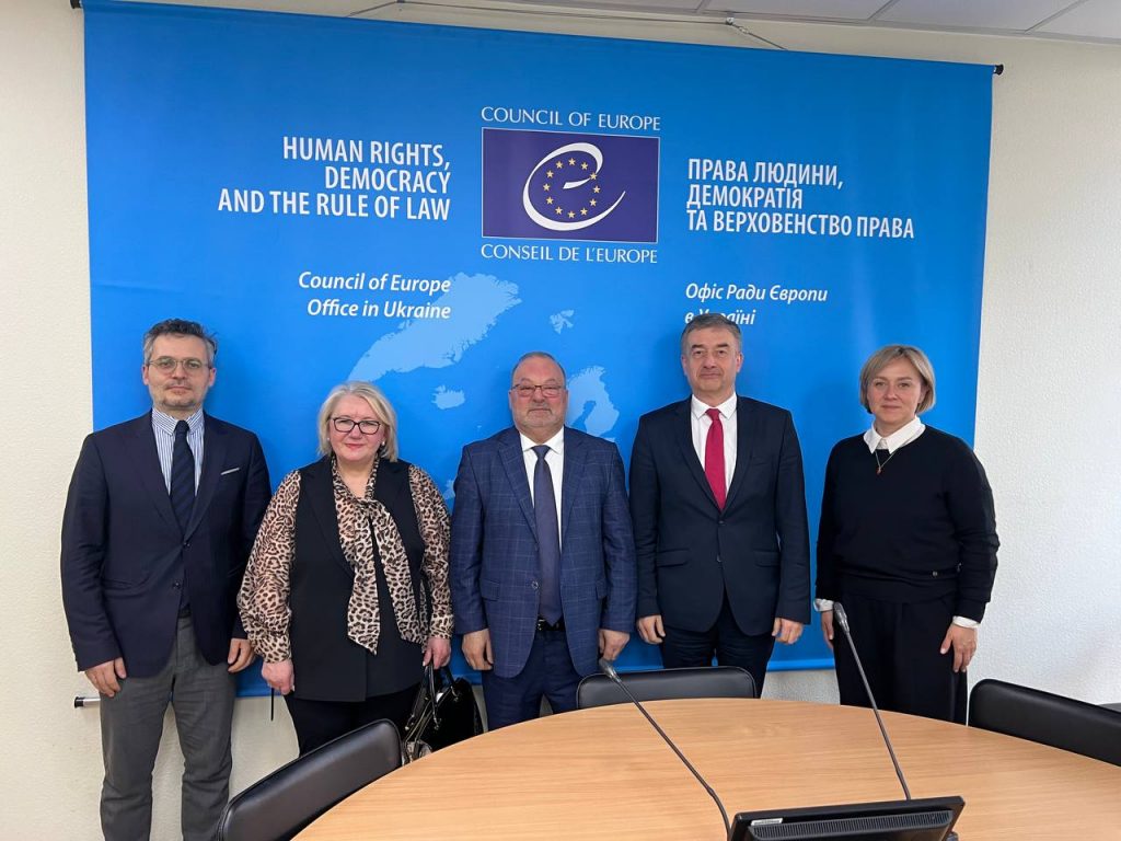 Зустріч РНСУ з Радою Європи зосередилась на правах людини в окупації