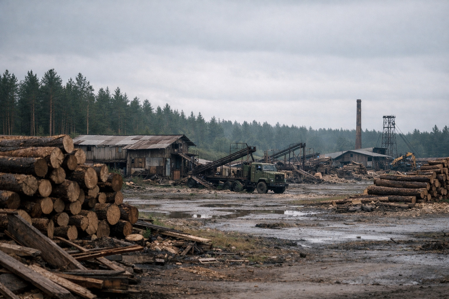 Російський лісопромисловий комплекс стоїть на порозі масових банкрутств