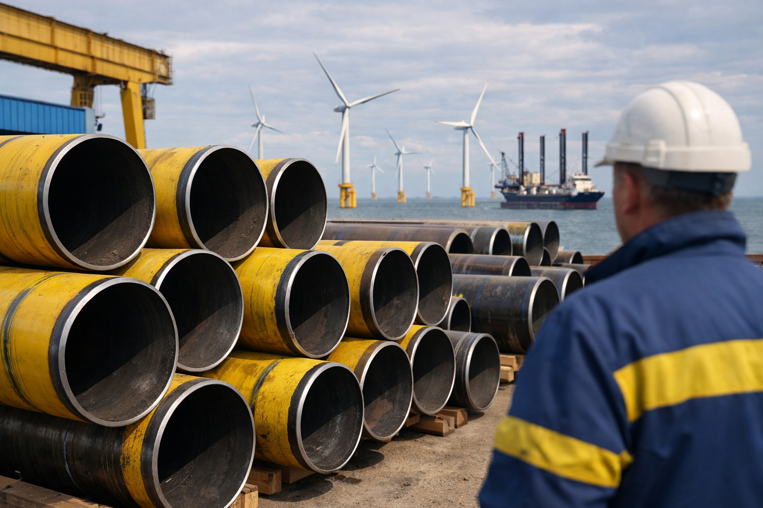 Українські труби для британської офшорної ВЕС: Interpipe постачає критичну інфраструктуру