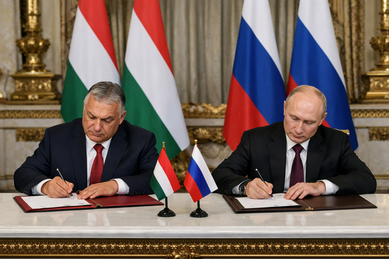 Угорщина та Росія уклали таємну 12-пунктову угоду про поглиблення зв'язків