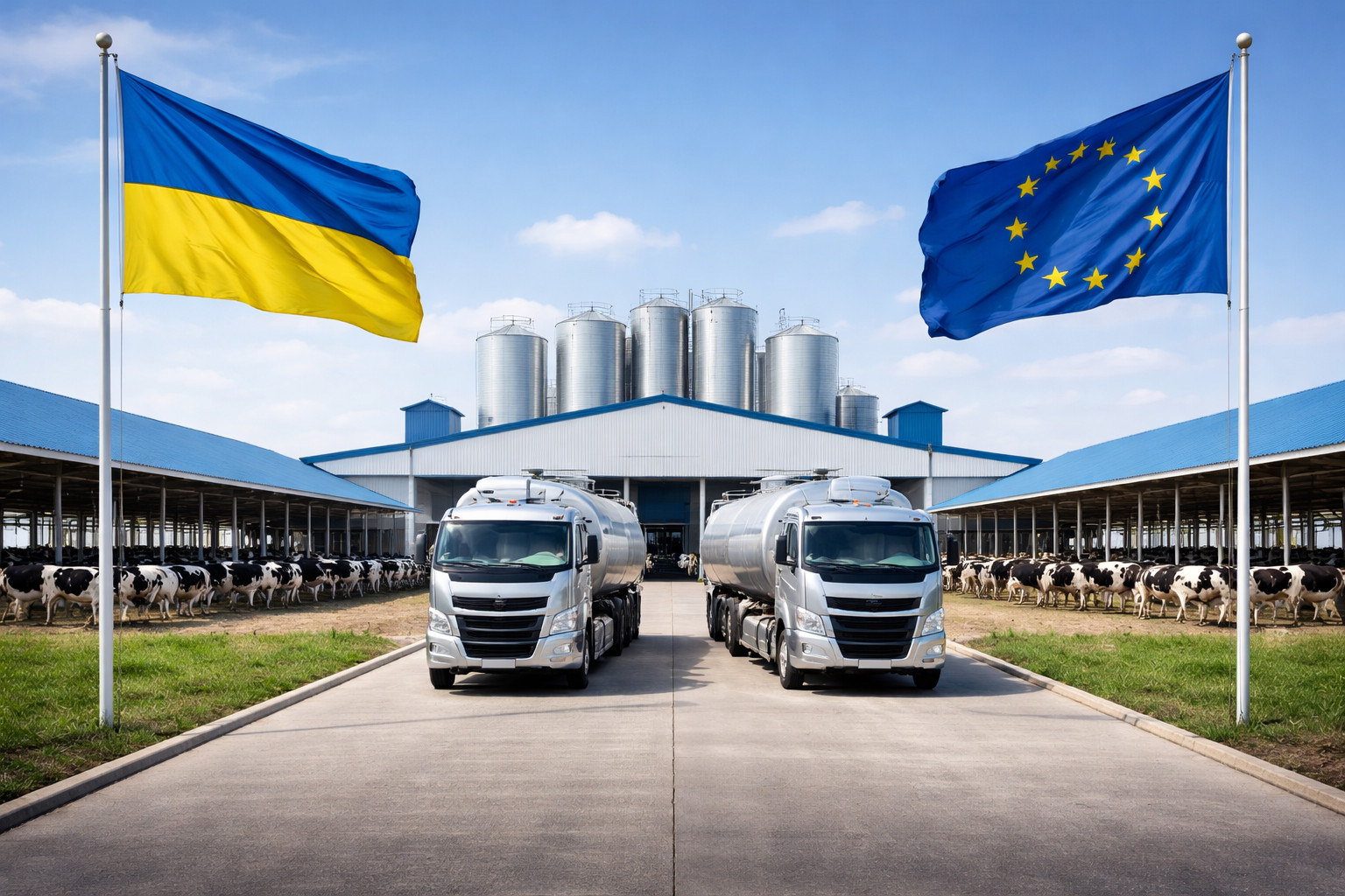 Український молочний сектор стає опорою для ЄС на тлі системних проблем Росії