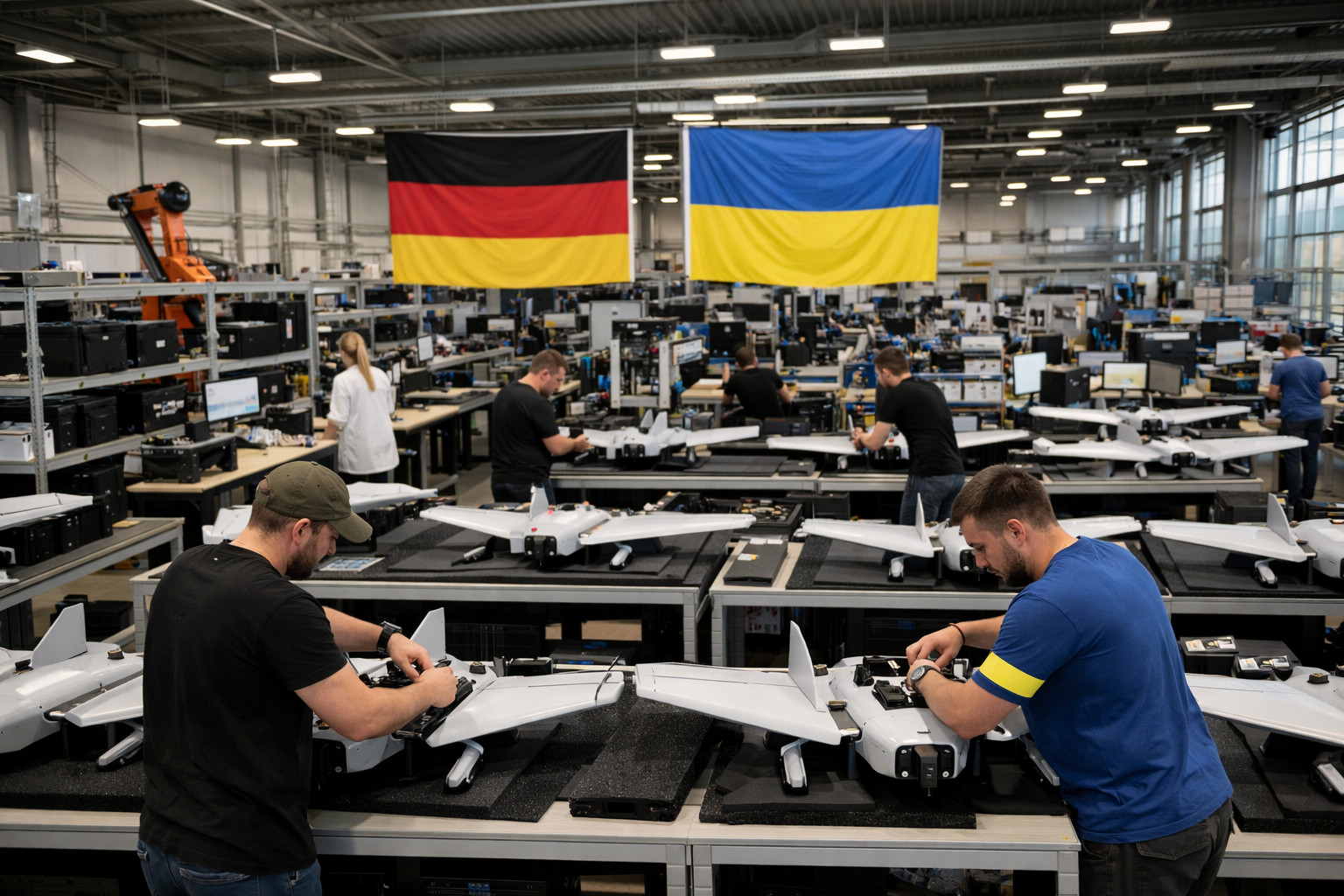 Німеччина розгортає масове виробництво українських дронів за сприяння Quantum Systems