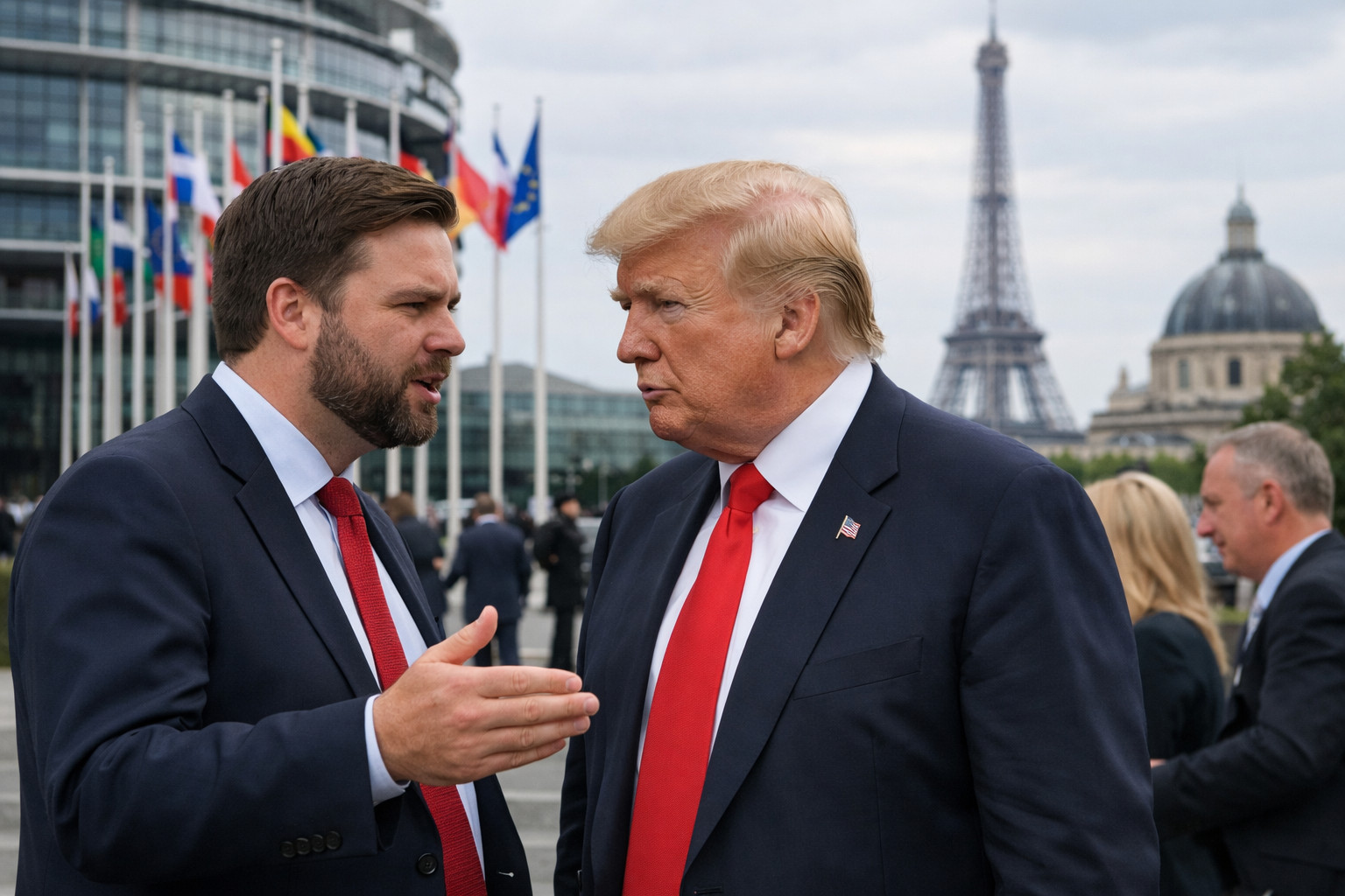 Американське втручання: Вэнс та Трамп впливають на політичні процеси в Європі