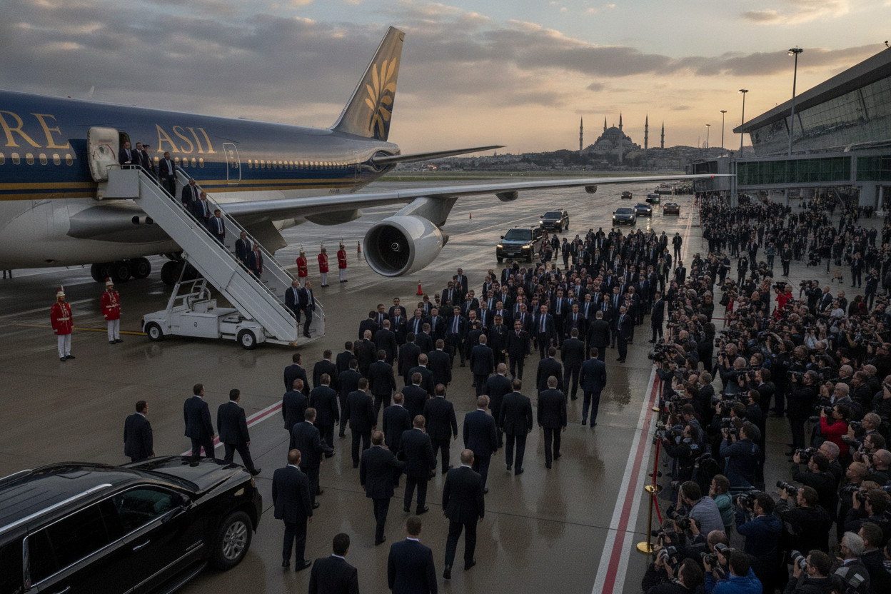 Трамп прибув до Туреччини з масштабною делегацією